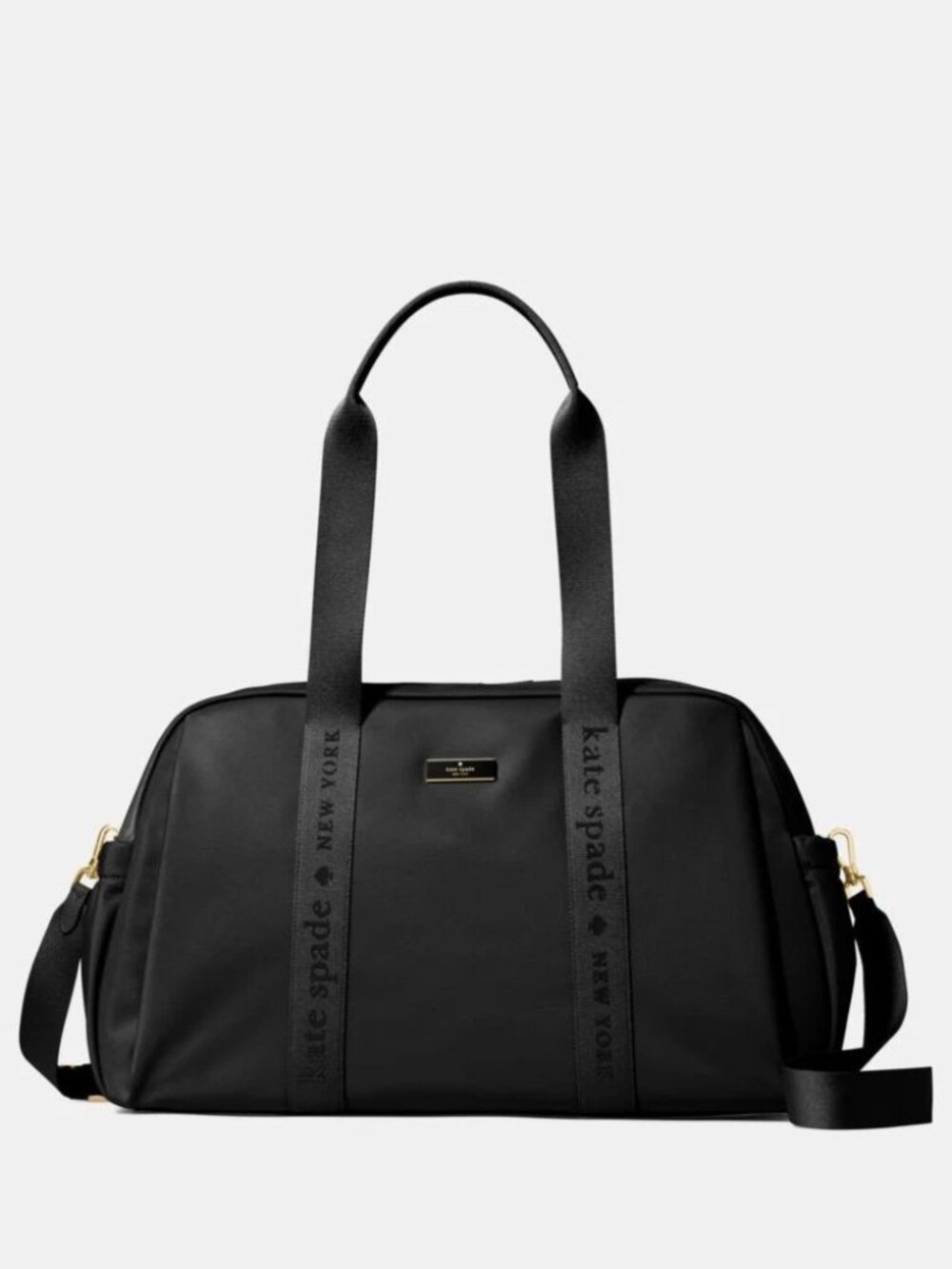 NEW Kate Spade Carter Nylon Large Weekender Bag & Cosmetic Pouch #15074 - Picture 6 of 7
